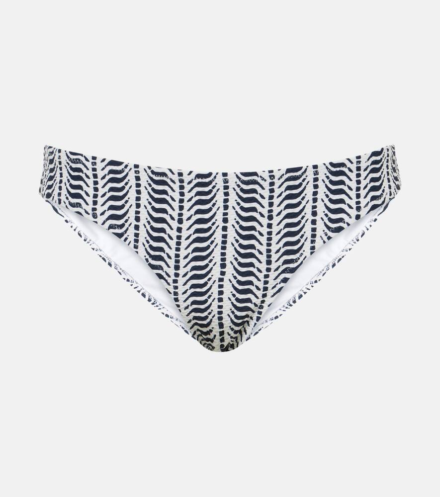 Indigo Urchin low-rise bikini bottoms