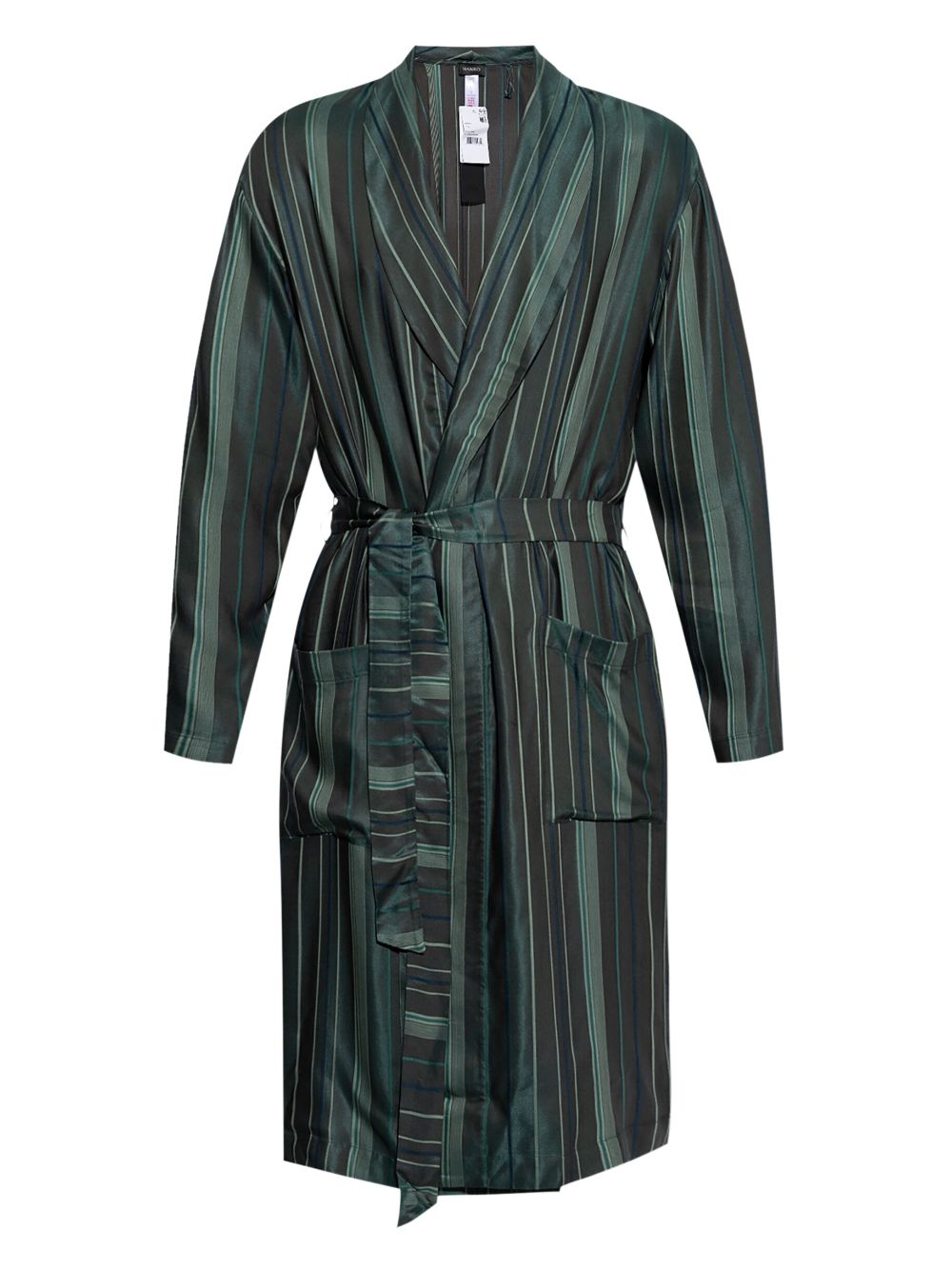 Striped robe - Green