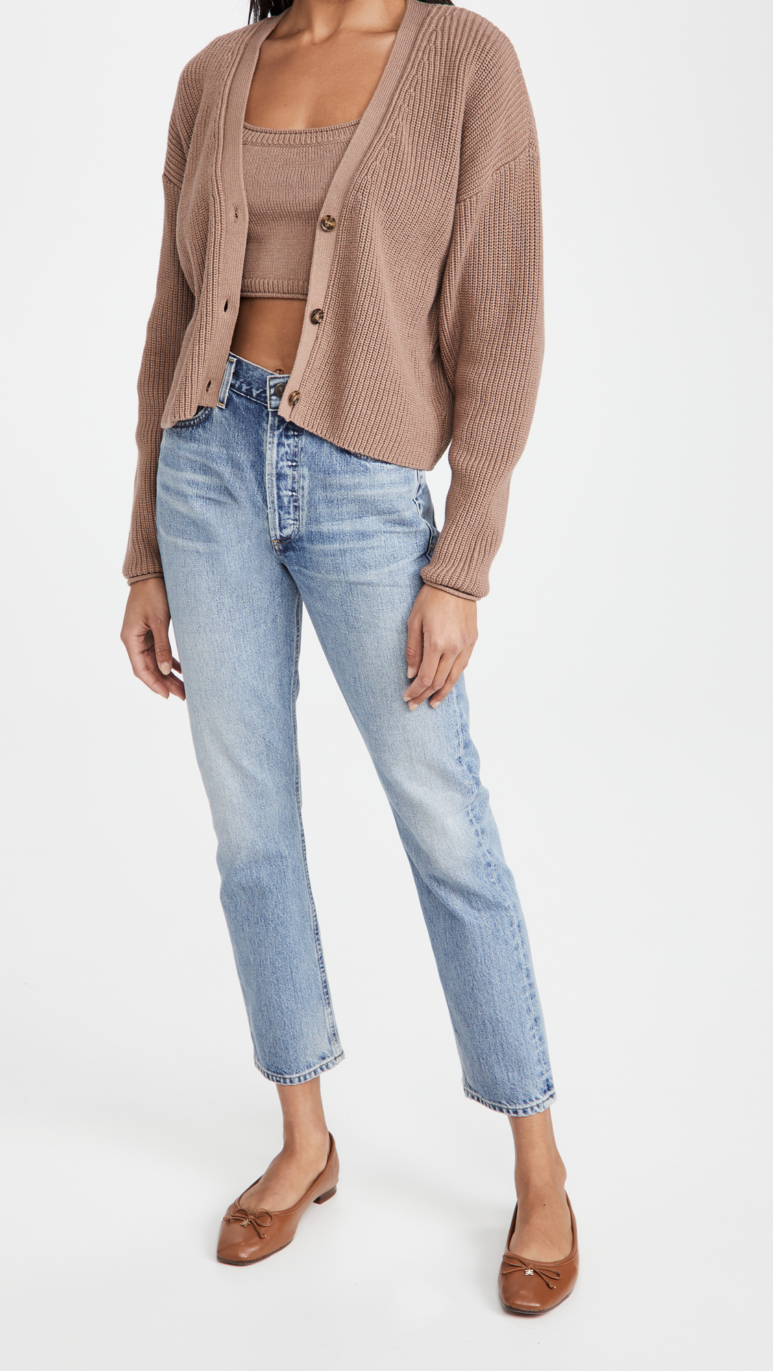 Charlotte High Rise Straight Jeans