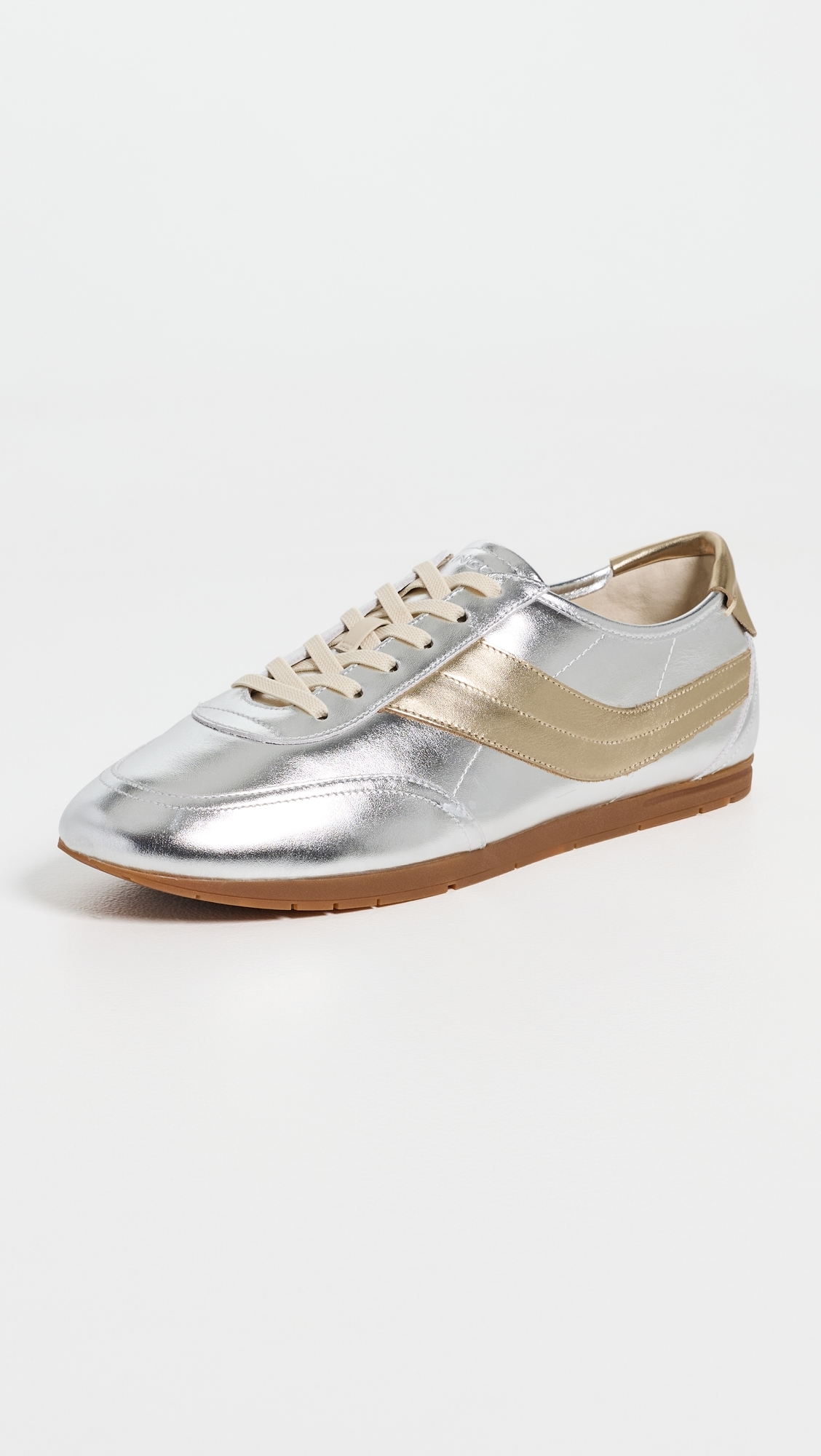 La Runner Sneakers Silver