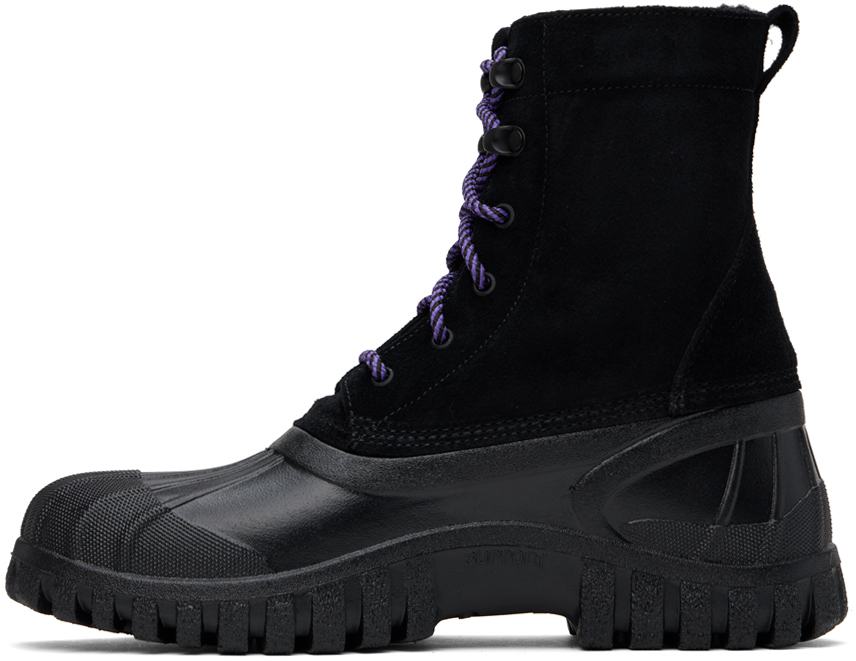 Diemme Black Anatra Shearling Boots