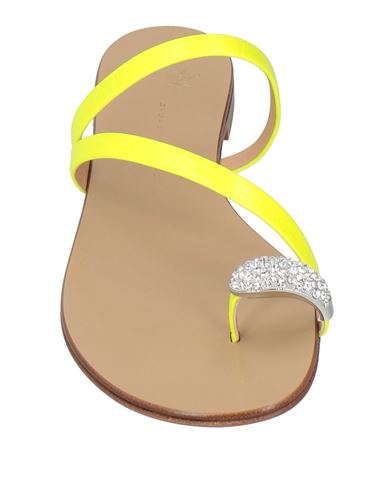 Woman Thong sandal Yellow