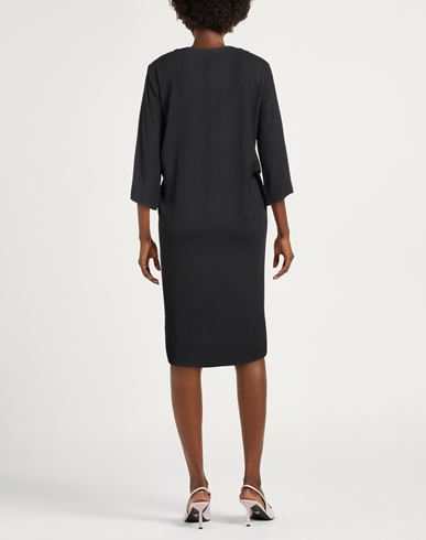 Woman Mini dress Black Size 4 Viscose, Wool