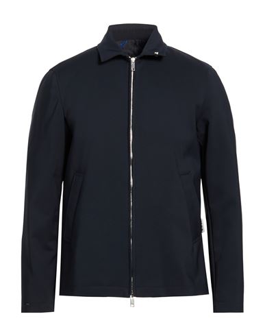 Man Jacket Navy Size 42 Polyamide, Elastane