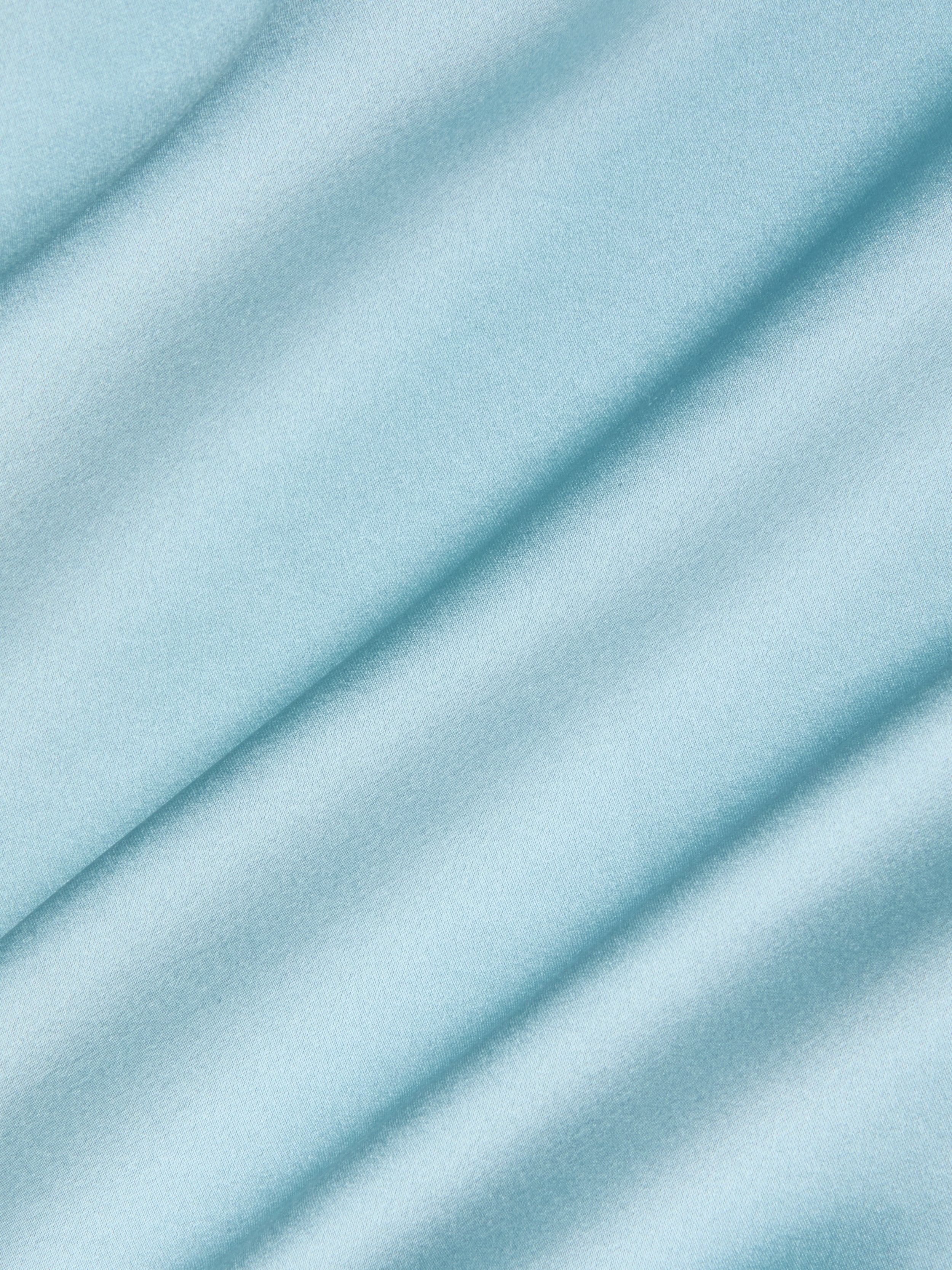 Charmaine Silk Gown In Pale Blue