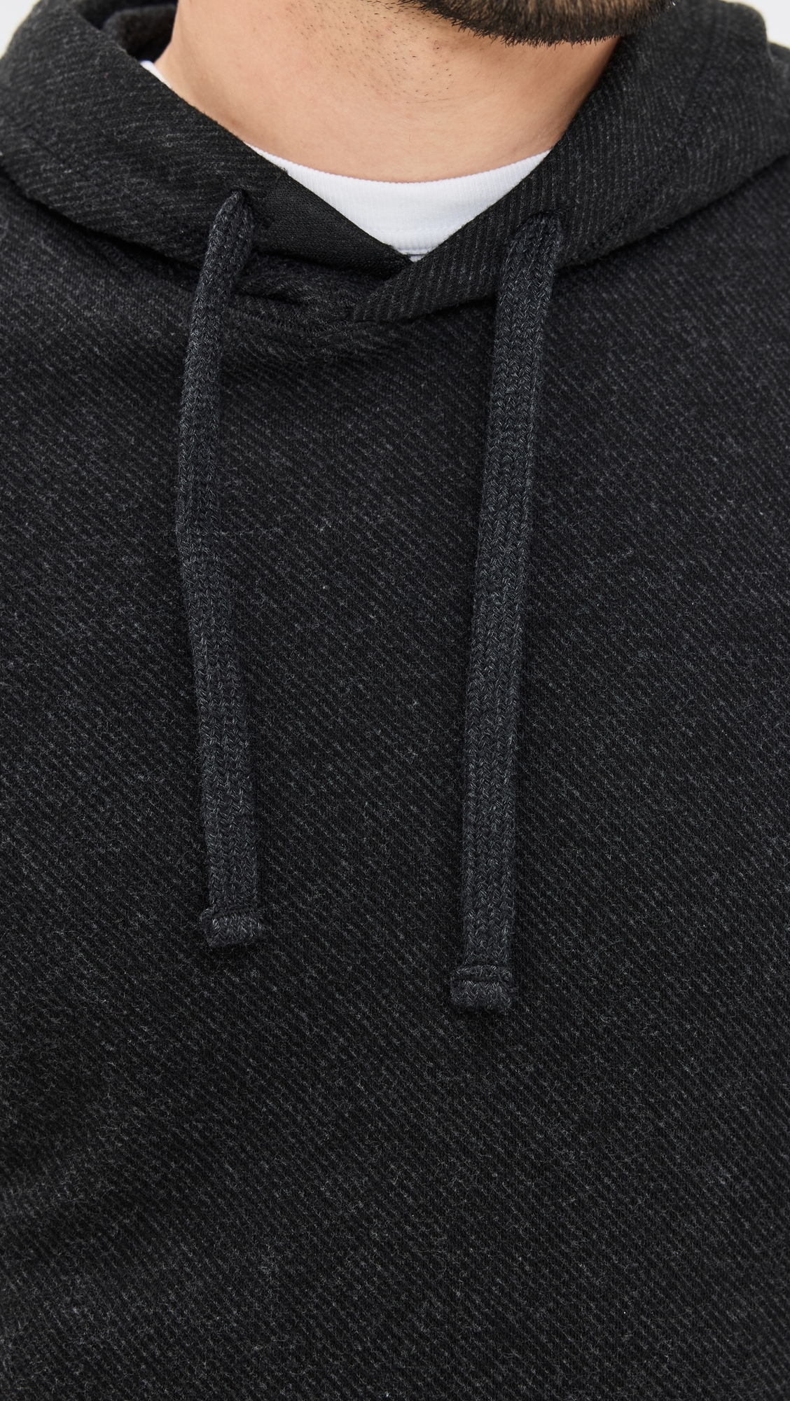 Legend Sweater Hoodie Heathered Black Twill 