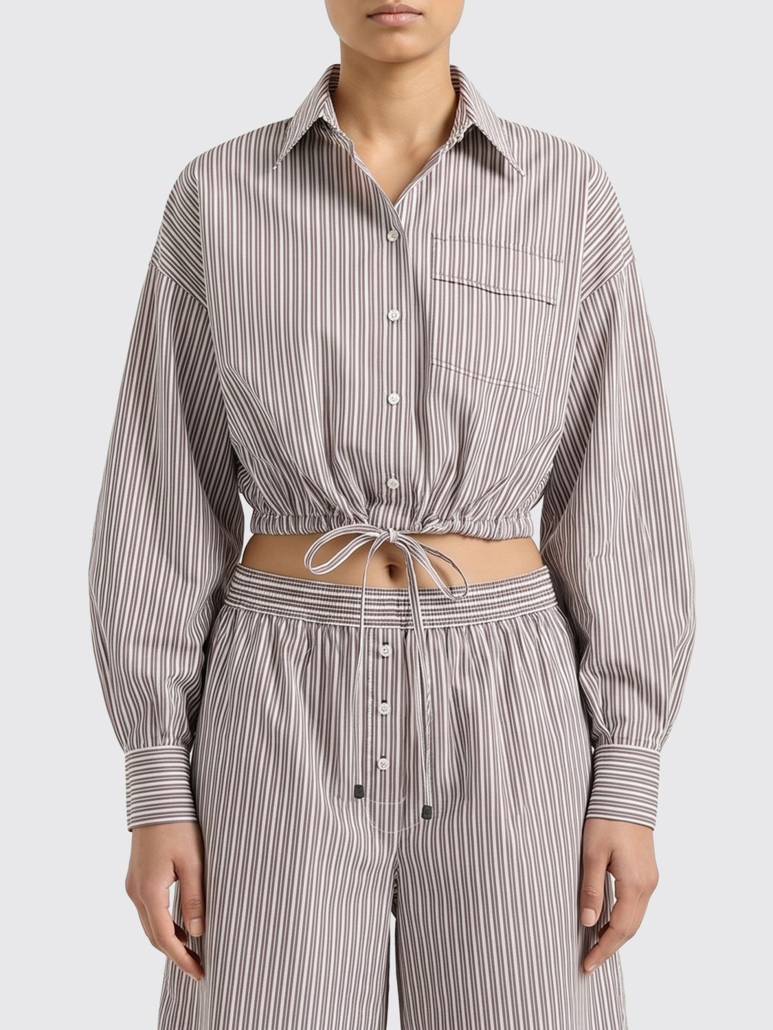 Shirt Woman color Gnawed Blue