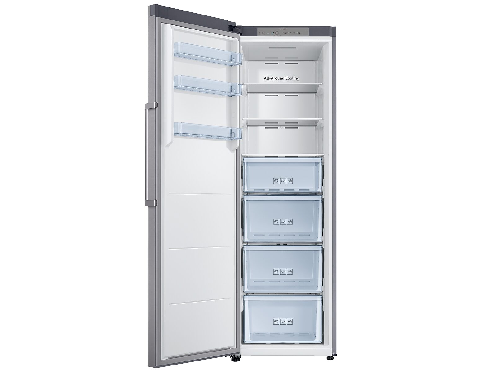 11.4 cu. ft. Capacity Convertible Upright Freezer in Stainless Look(RZ11M7074SA/AA)