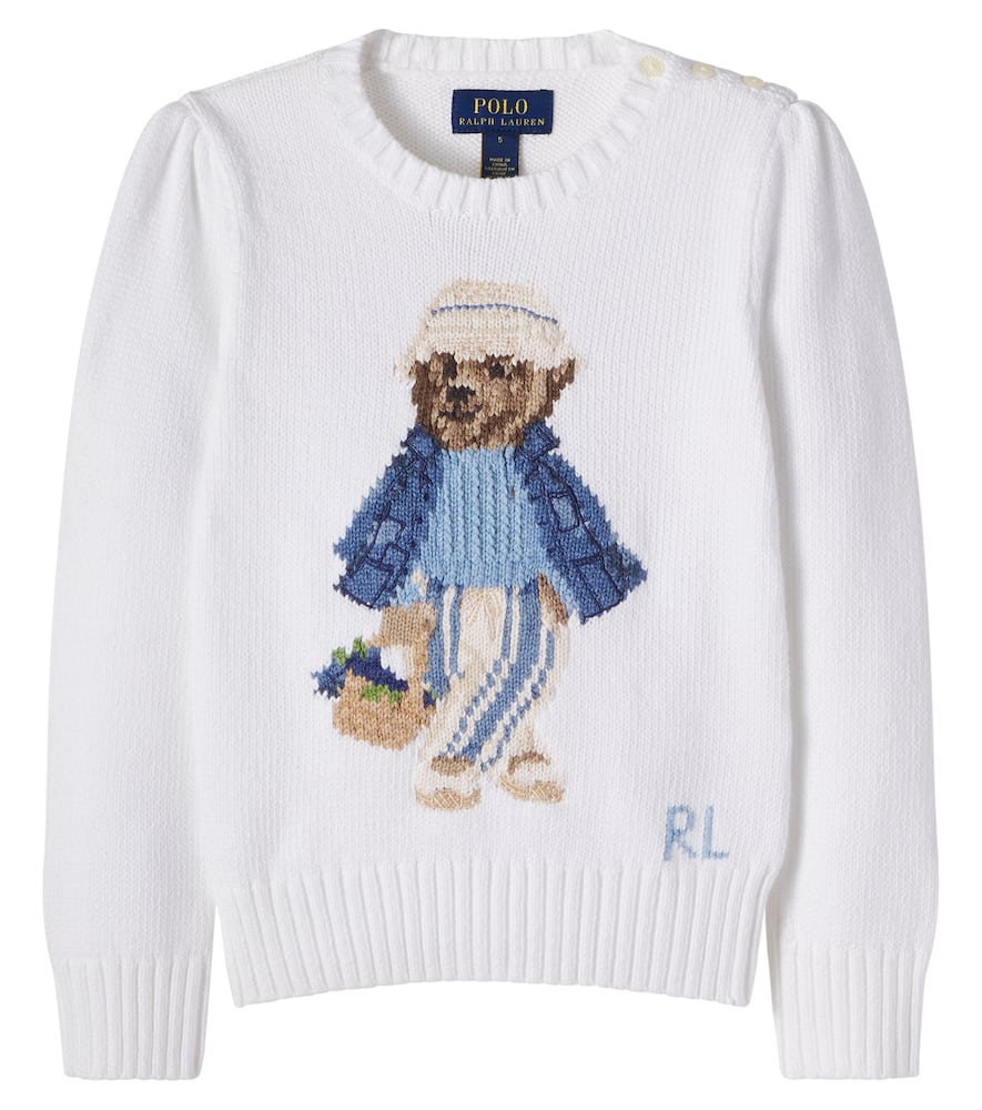 Polo Bear cotton sweater