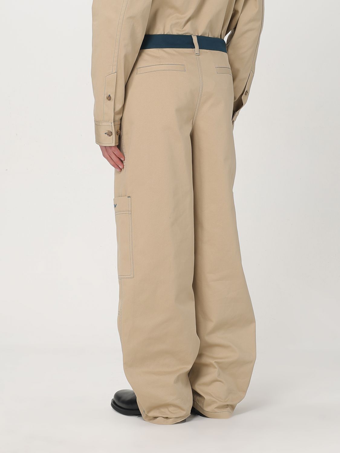 Cotton trousers - Brown