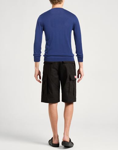 Man Sweater Blue Size 40 Cotton