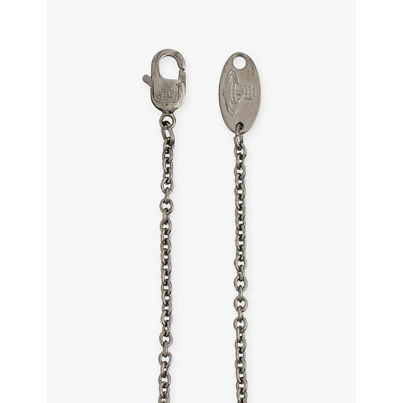 Mens Fabianno Brass Pendant Necklace