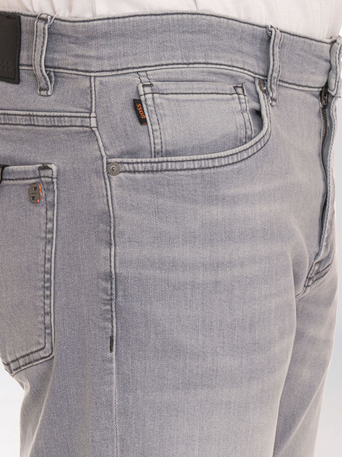 Jeans Men color Grey
