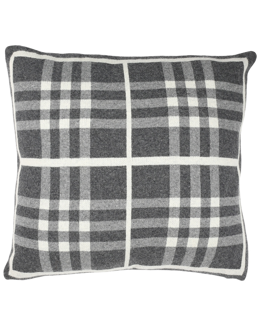 Unity Gingham Knit Pillow