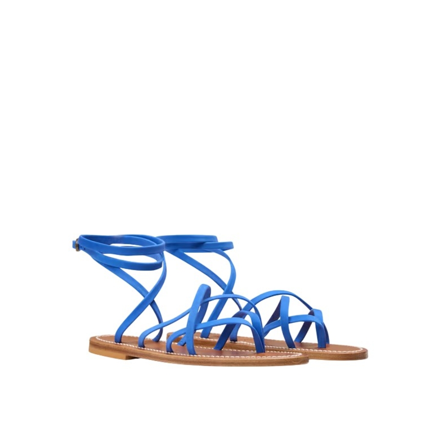 Criss-Cross Strap Zenobie Sandals