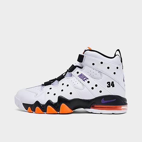 Men's Air Max 2 CB '94 Basketball Shoes in White/Varsity Purple/Black