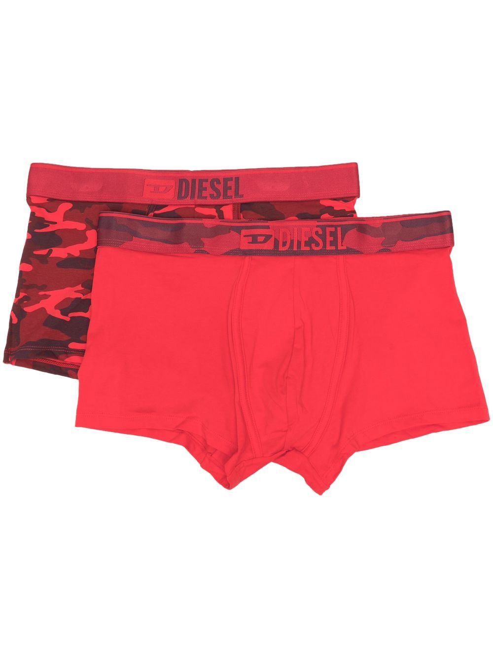Two-pack logo boxers - Grey