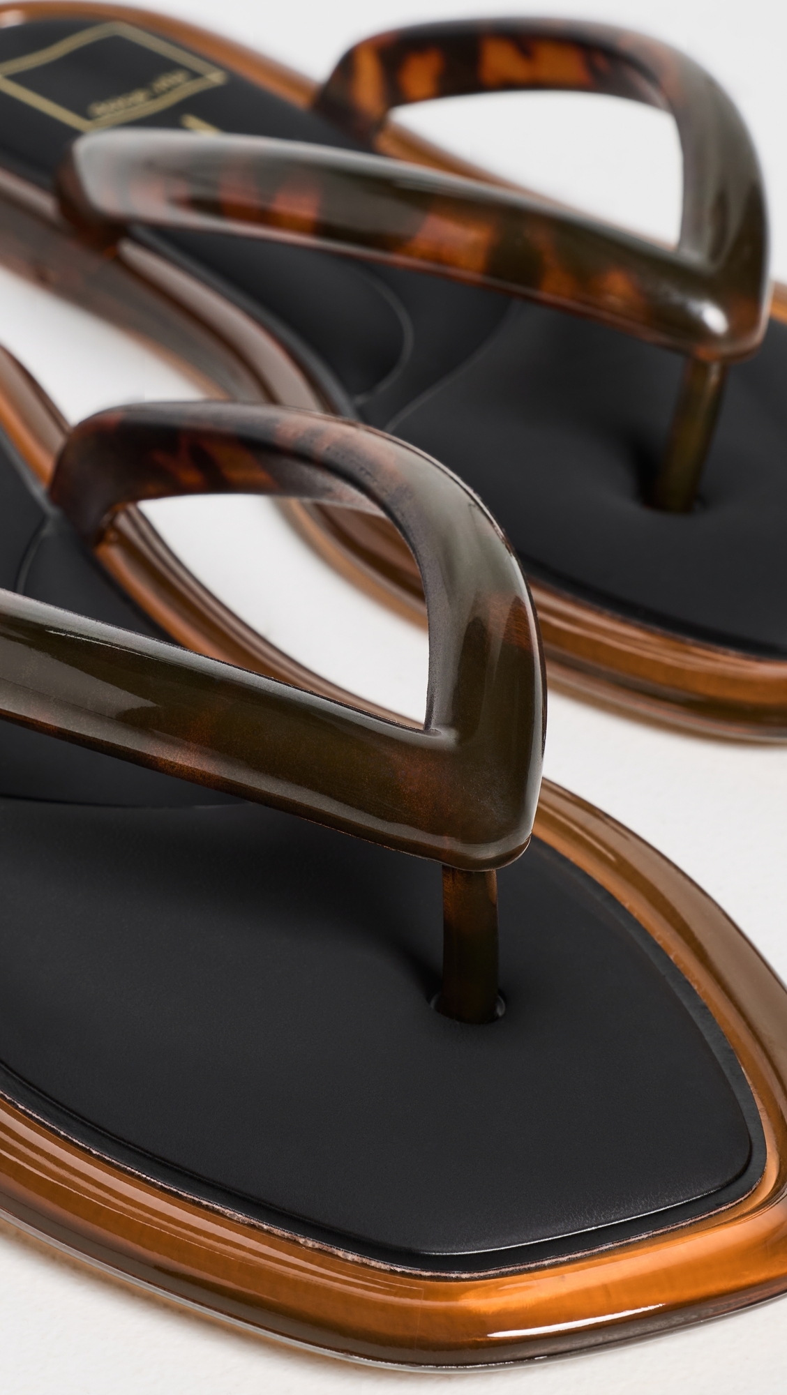 Jozey Jelly Flip Flops Tortoise