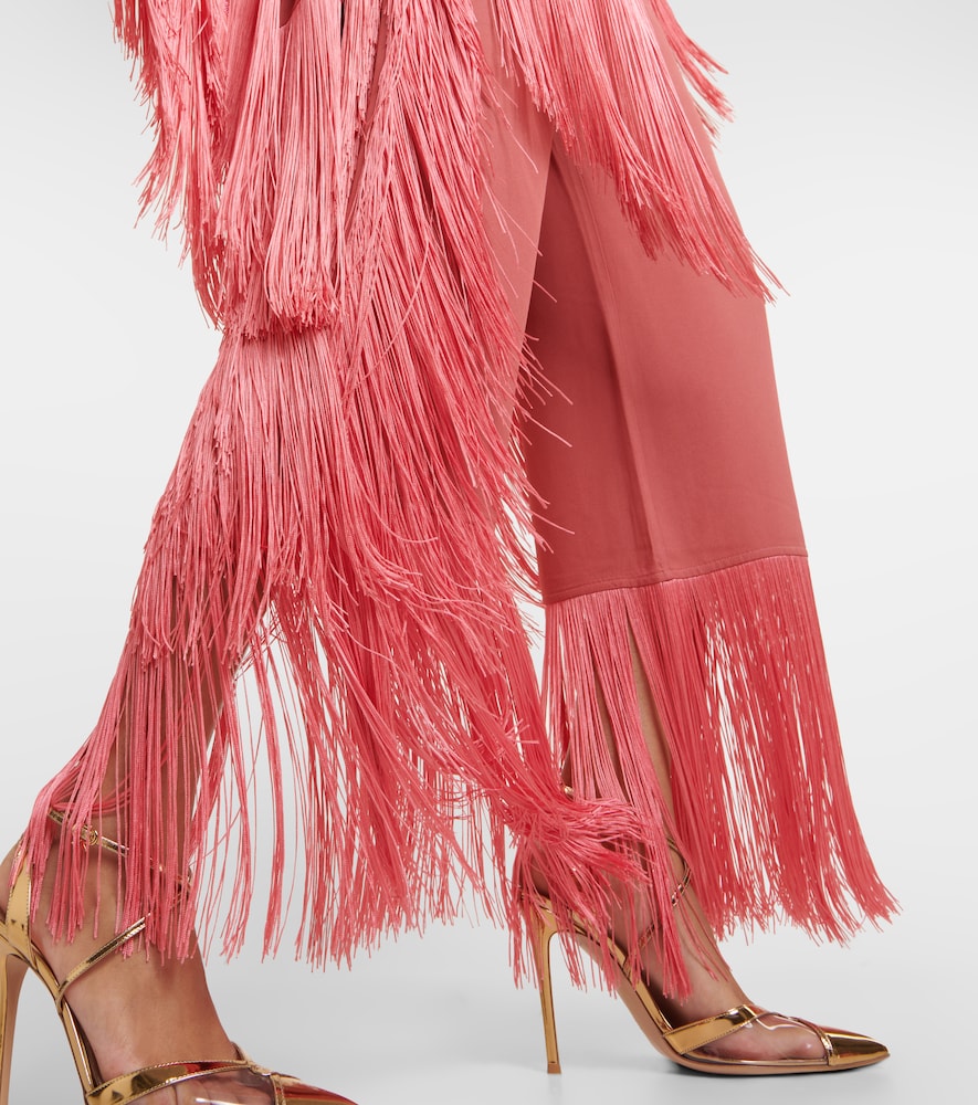 Nevada high-rise wide-leg pants