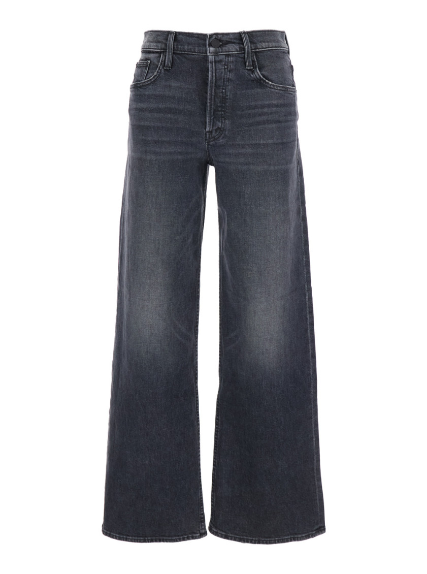 Black Flared High Rise Jeans