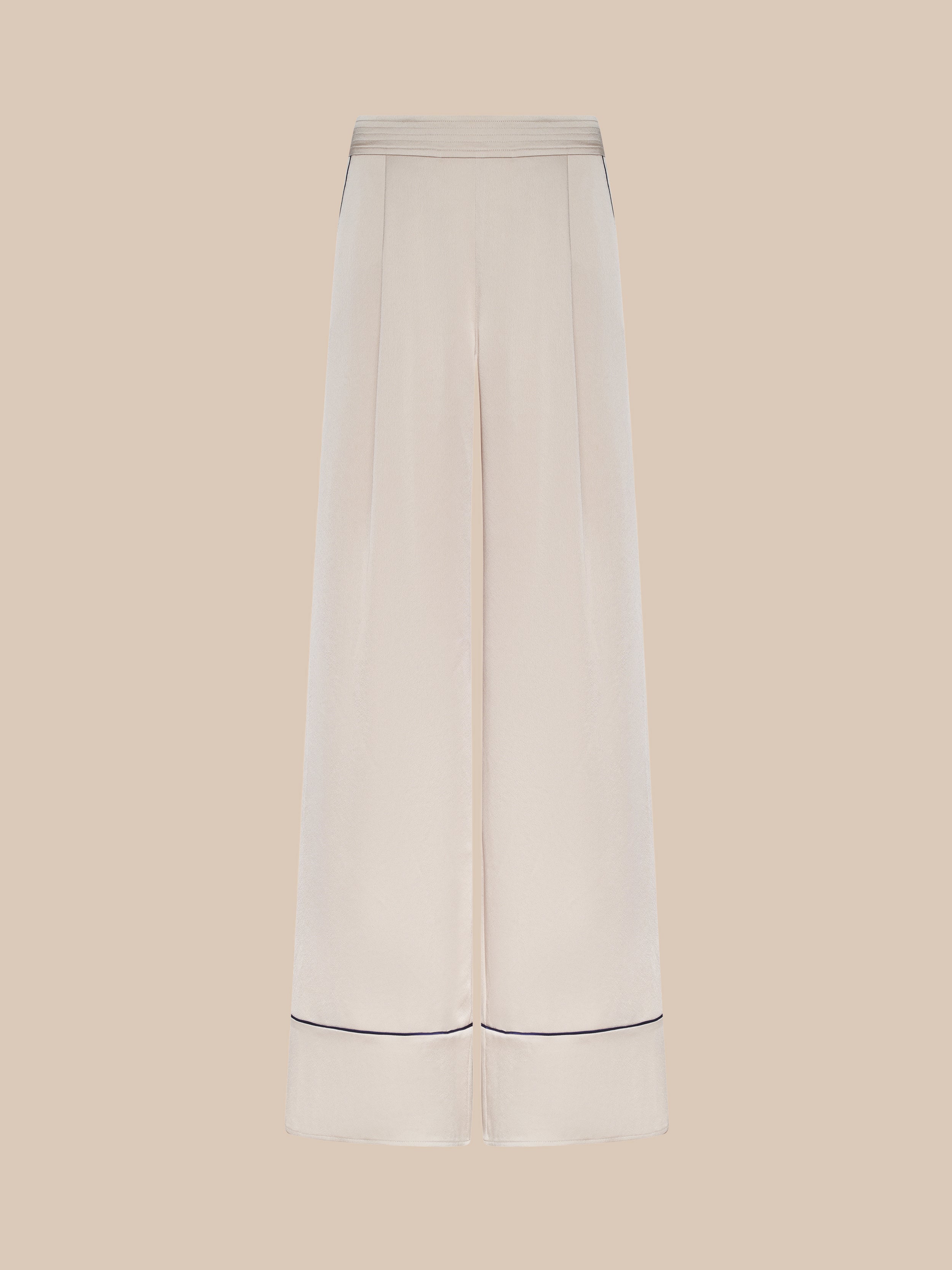 Tavia Trouser In Champagne/midnight