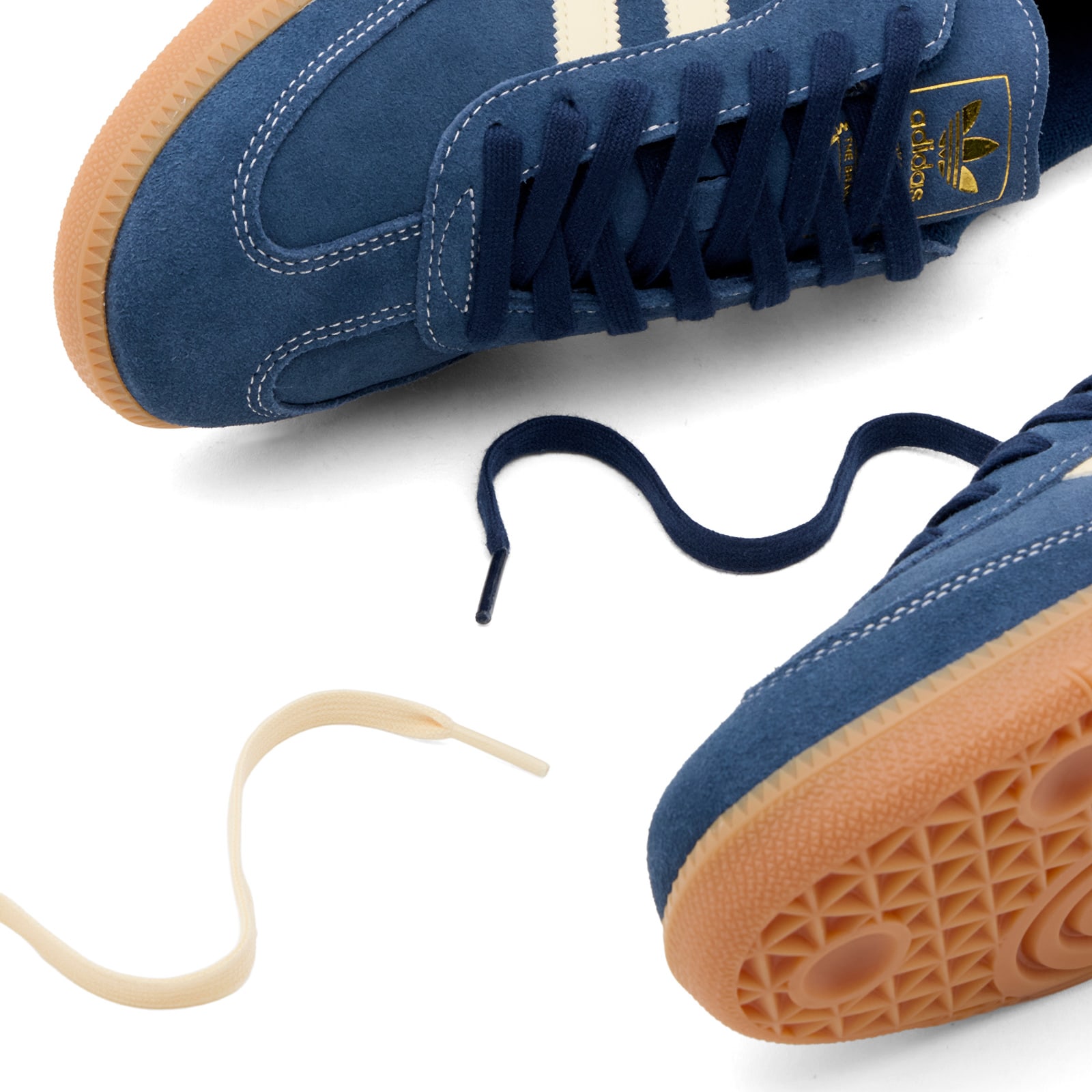 Men's Samba OG Sneaker in Night Indigo/Warm Vanilla/Gum