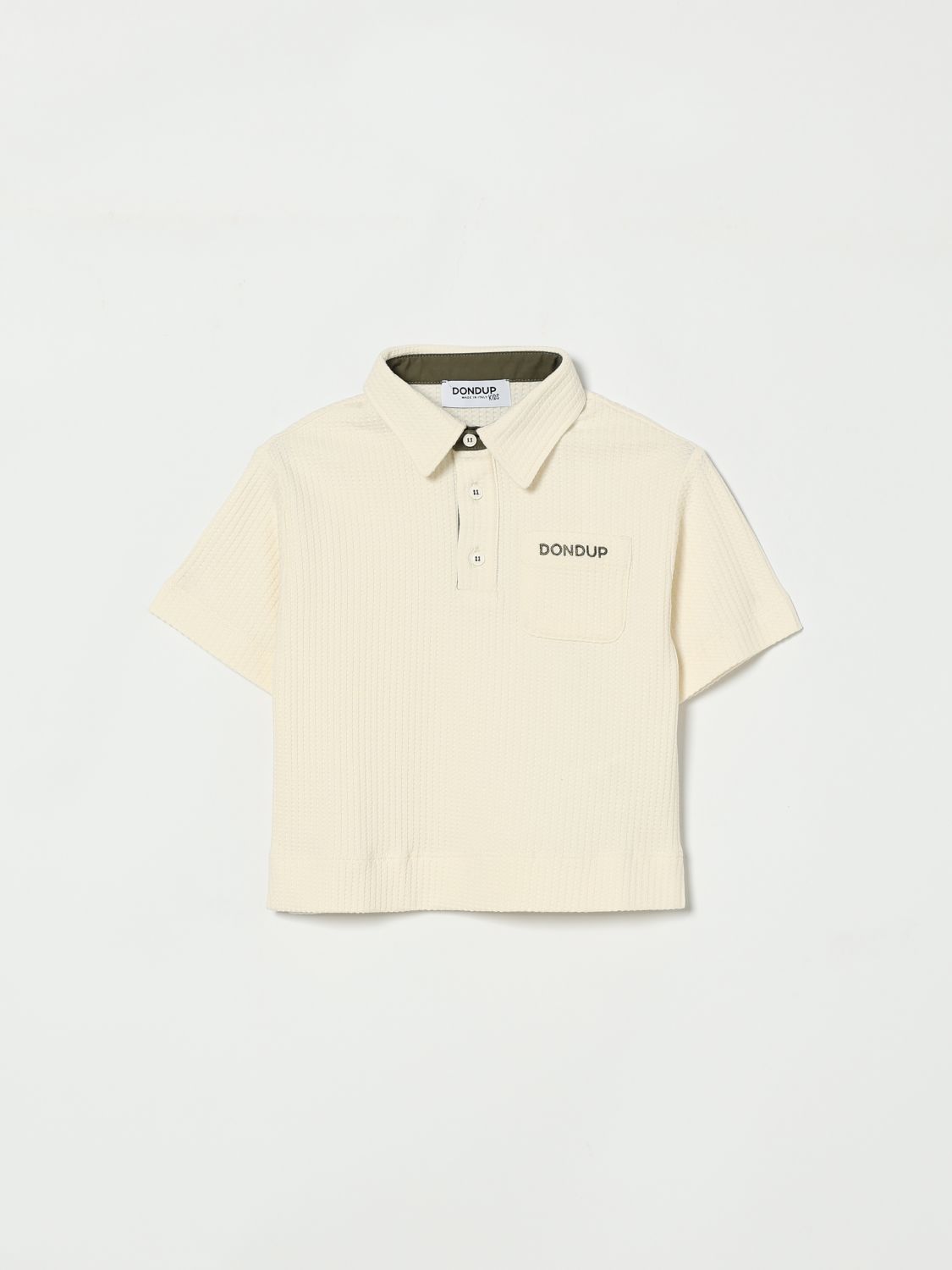 Polo Shirt Kids color Yellow Cream