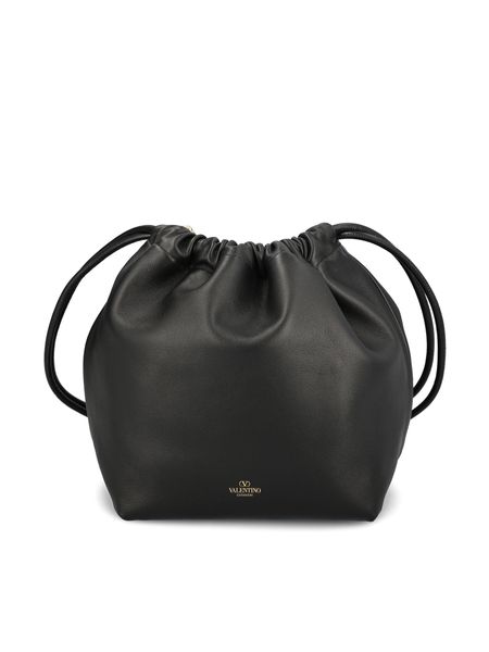 Valentino Garavani VLogo Drawstring Bucket Bag