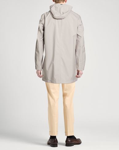 Man Overcoat & Trench Coat Light grey Size 36 Polyester