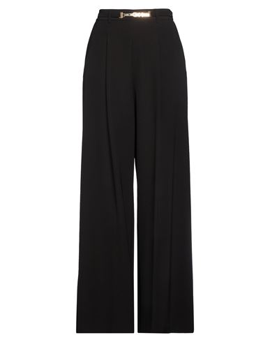 Woman Pants Black Size 2 Polyester, Elastane