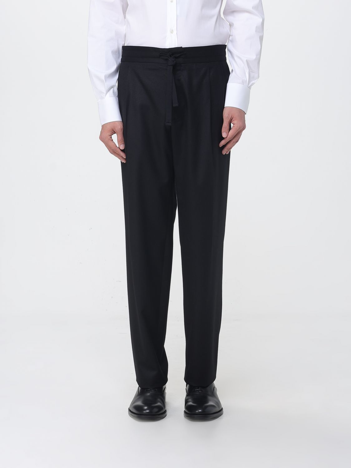 Pants Men color Black