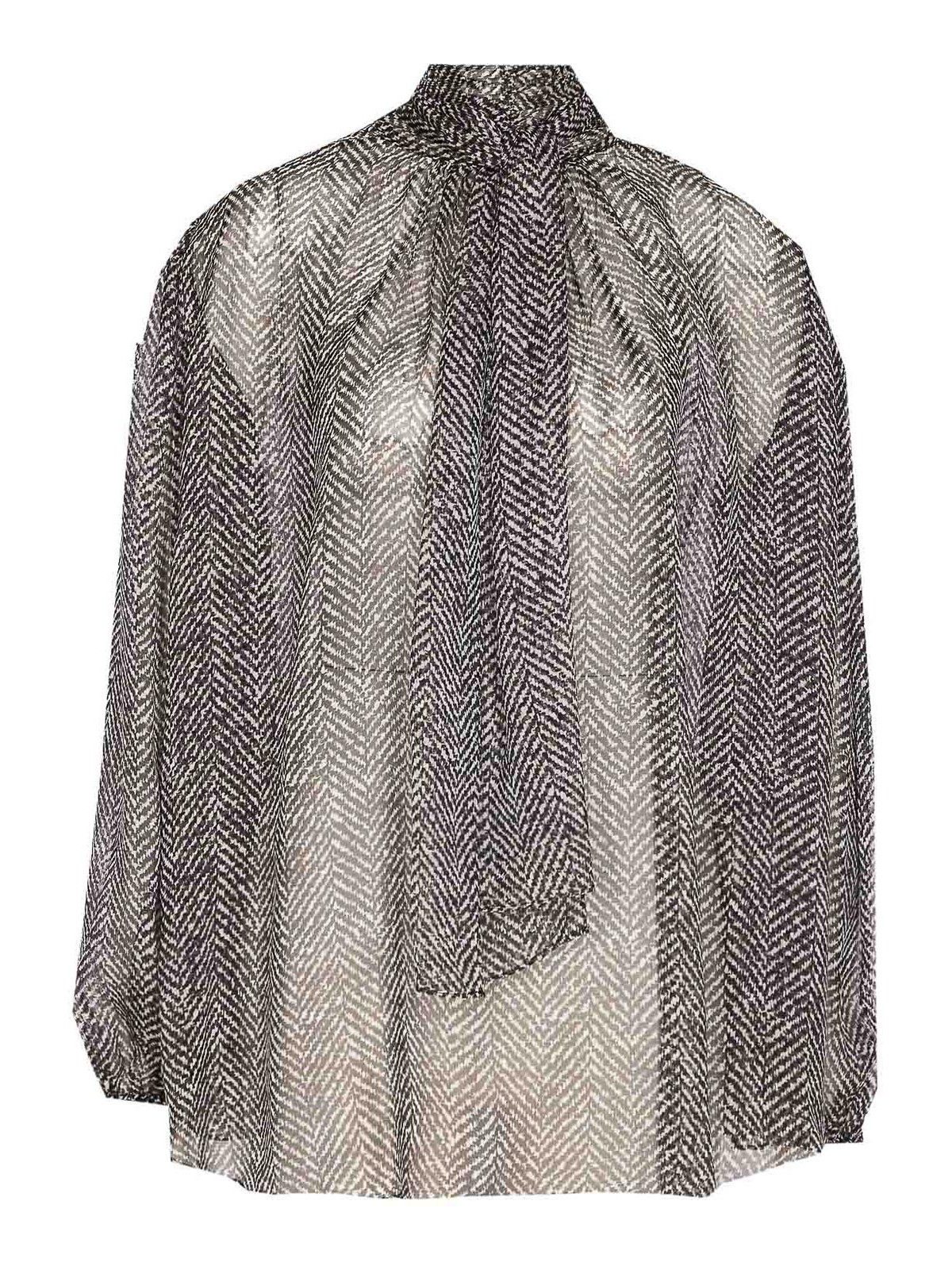 Silk Chiffon Blouse