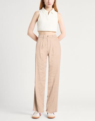 Woman Pants Beige Size XS Cotton