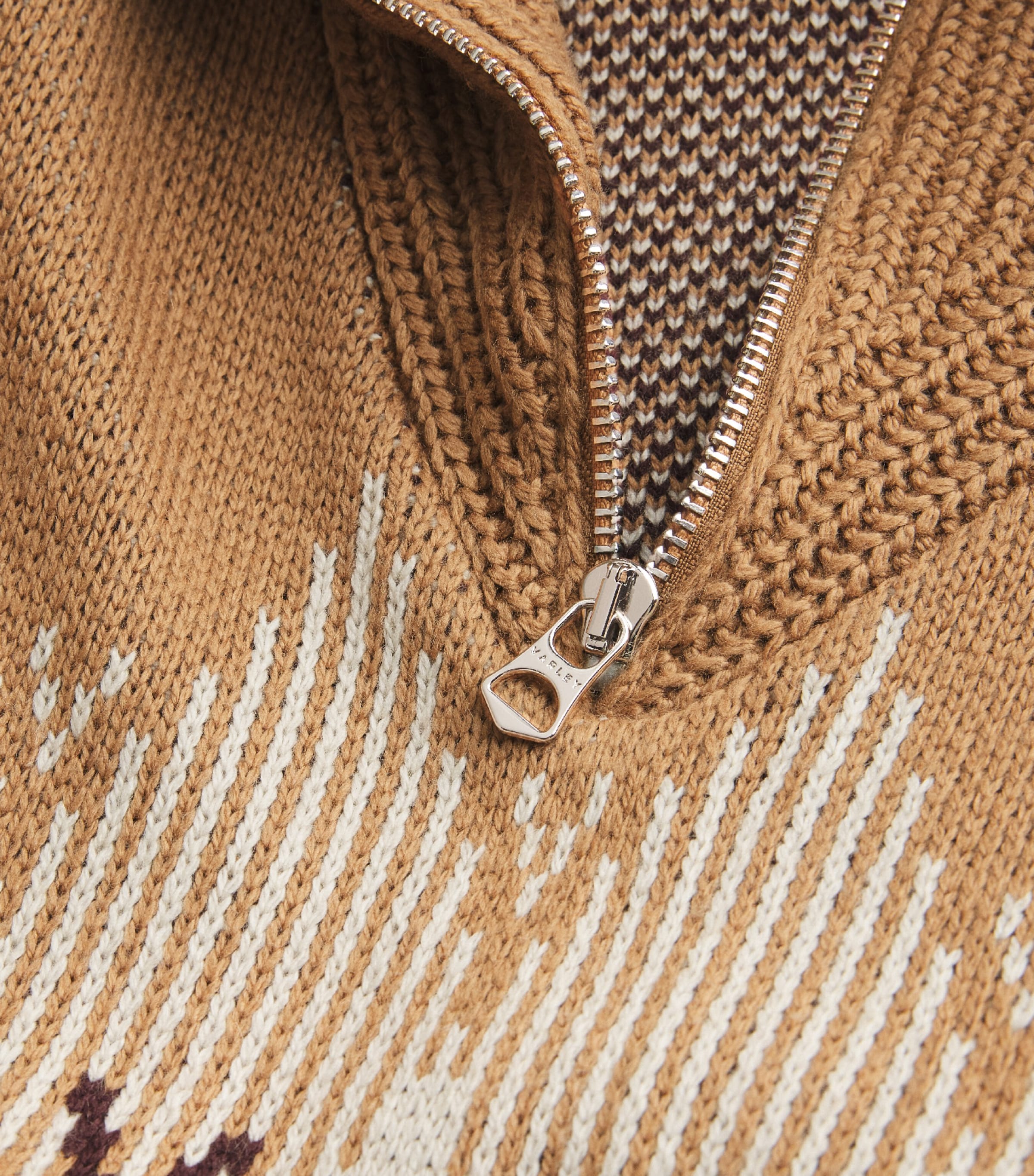 Knitted Half-Zip Heidi Sweater