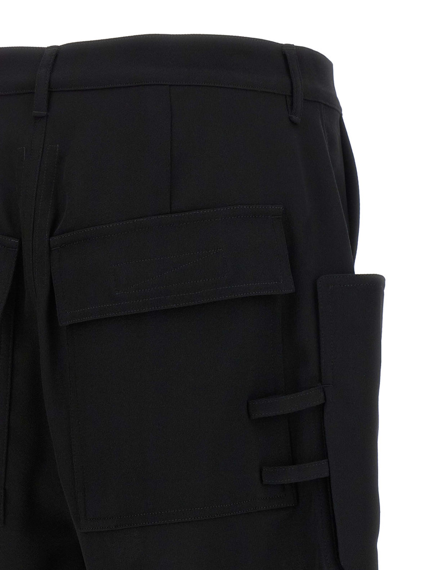 Rick Owens - stefan cargo bermuda shorts belt loops pocket