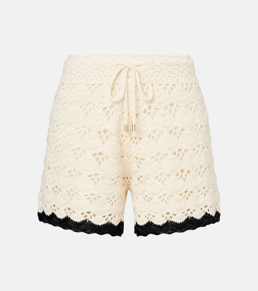 Rhiannon crochet cotton shorts