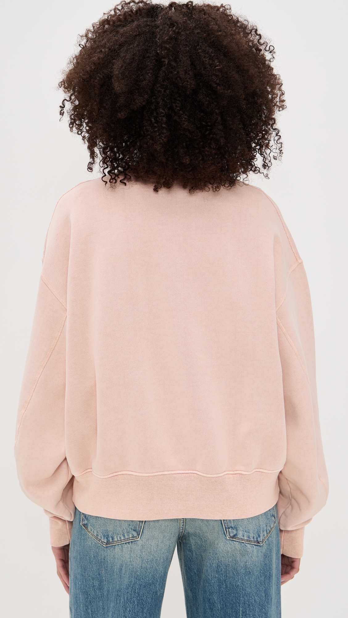 SLVRLAKE Cinch Crew Sweatshirt Desert Rose 