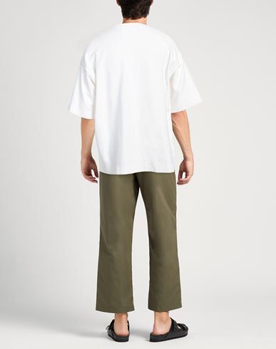 Maison Flâneur Man Sweater White Size 42 Polypropylene, Cotton