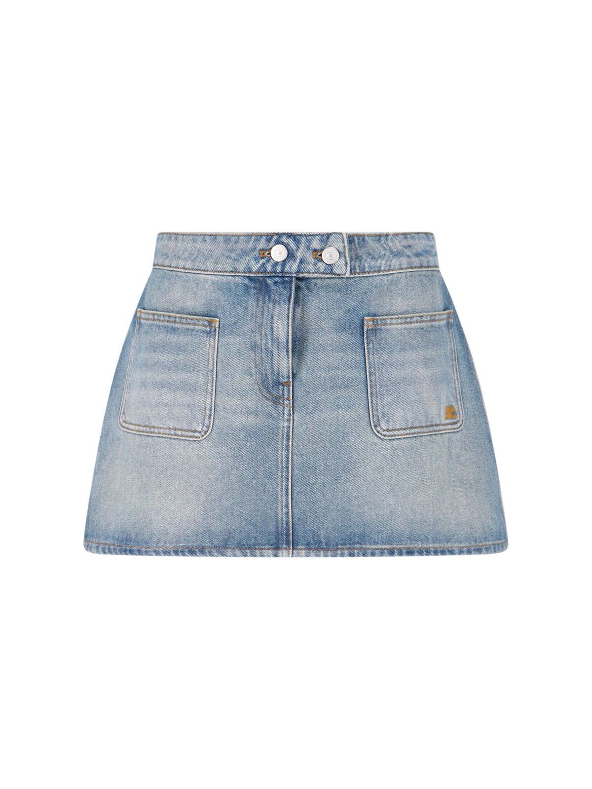 Courrèges 100% Cotton Skirt for Women