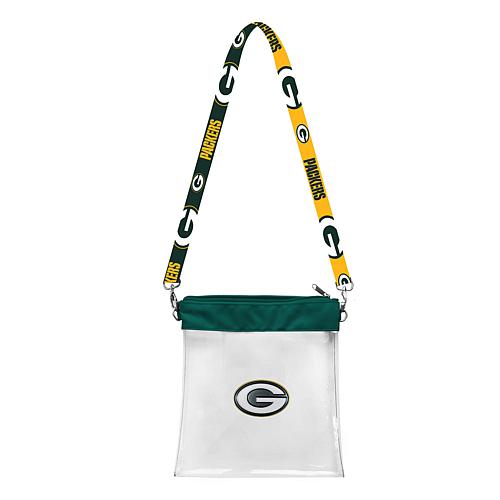 Officially Licensed NFL Clear Satchelette Bag withLogo