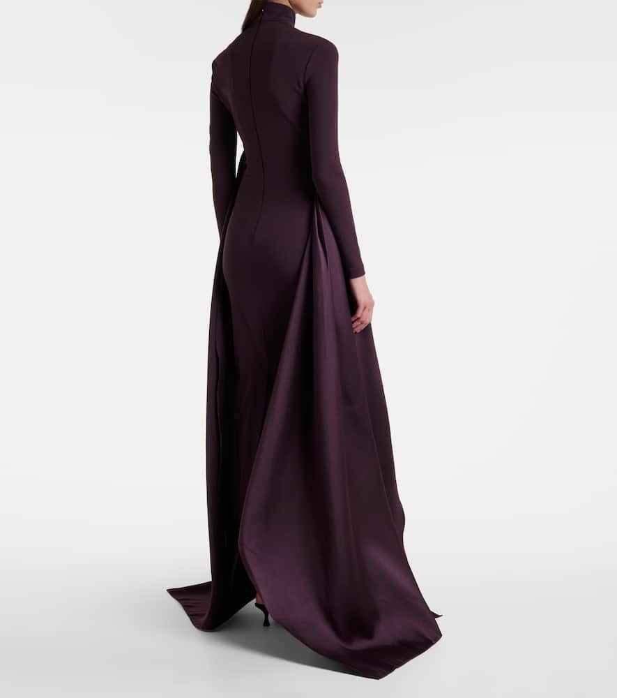 Olivia draped gown