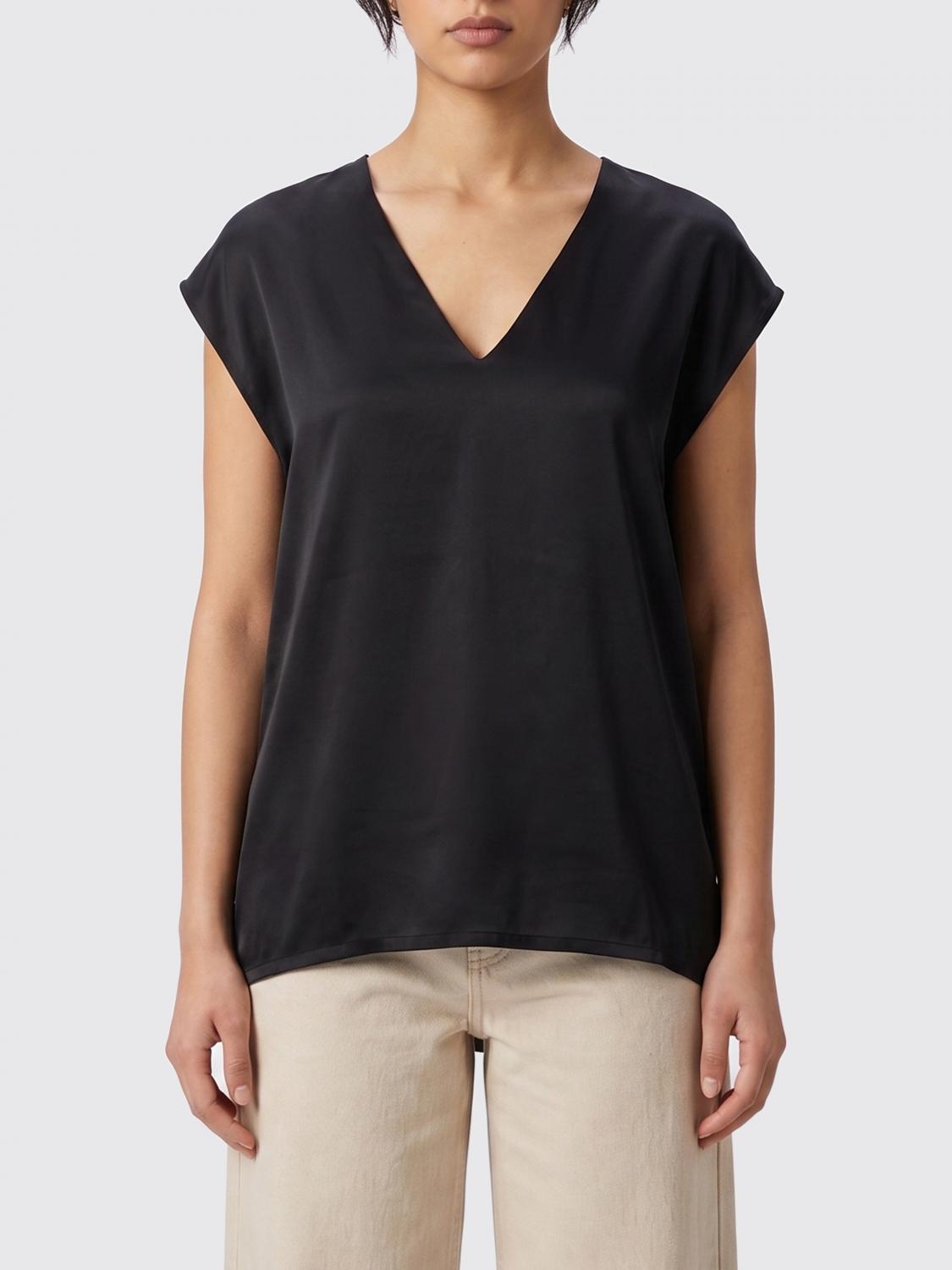 Top Woman color Black