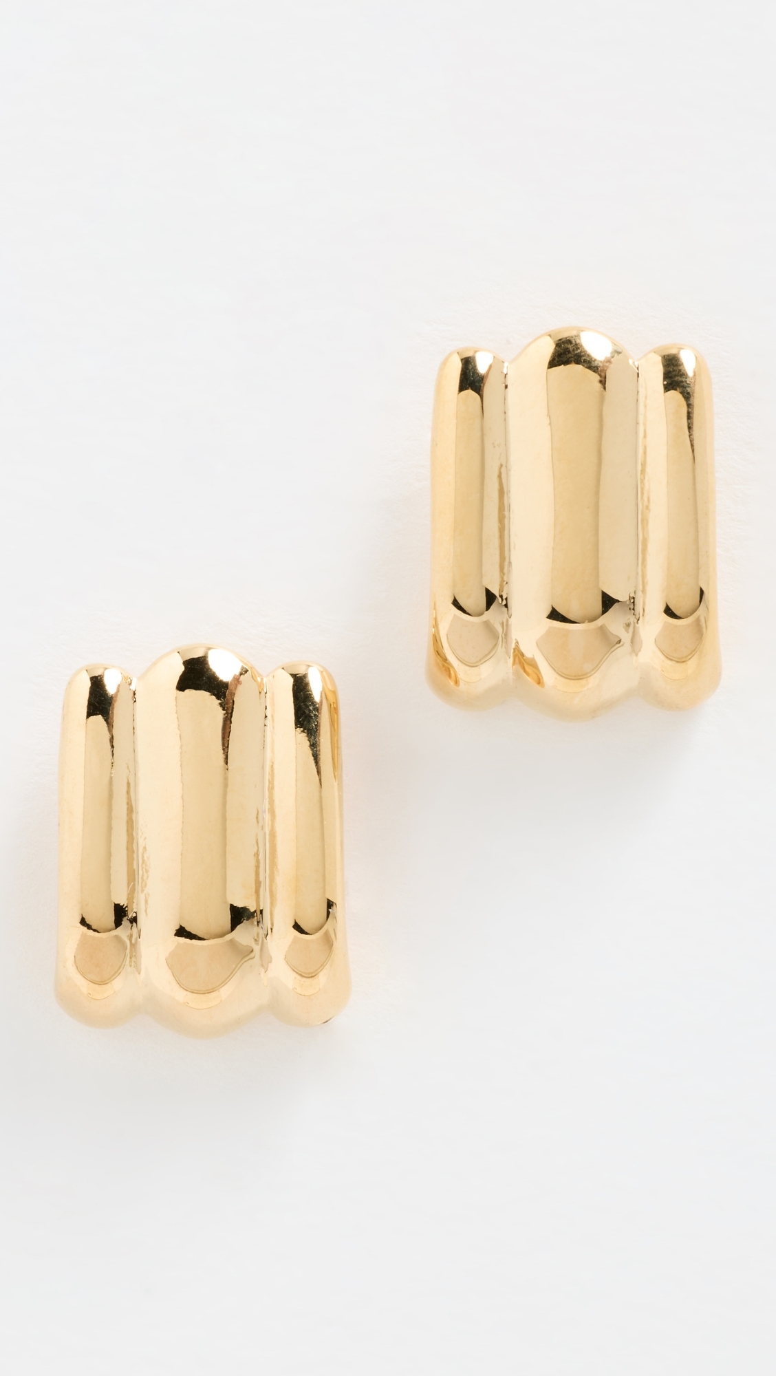 Heaven Mayhem Crush Earrings Gold One Size