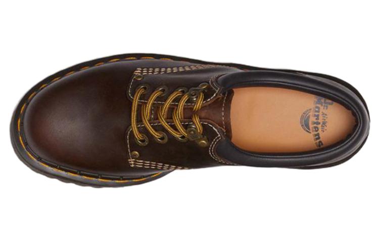 8053 Arc Crazy Horse Leather Platform Shoes 'Dark Brown'