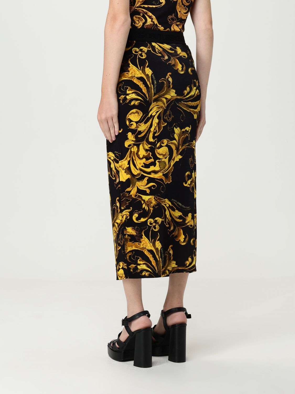 Skirt Woman color Black