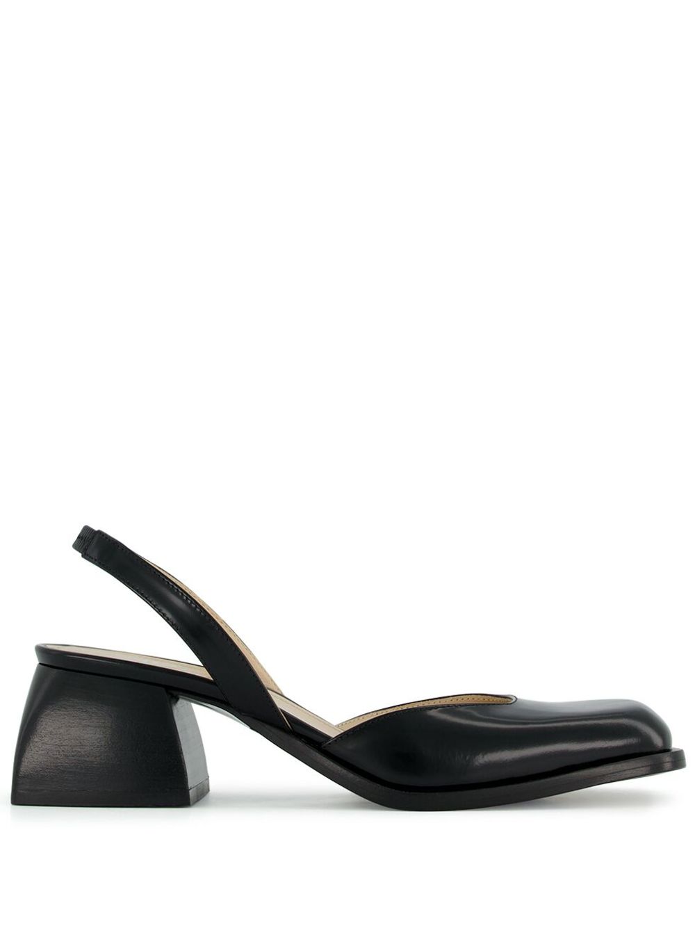 Bulla Jones 45mm leather pumps - Black