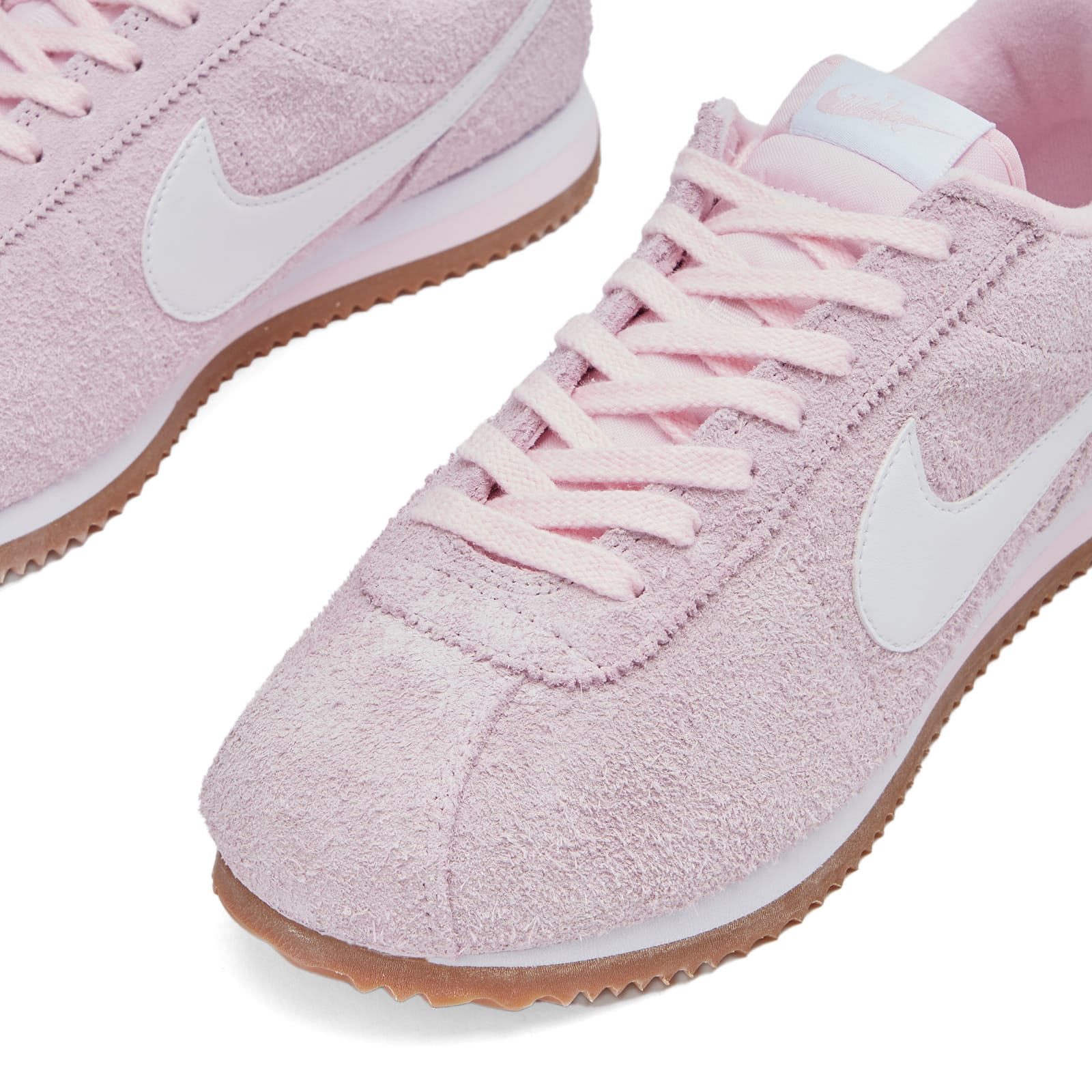 Women's Cortez Vntg W Sneaker in Pink/Brown
