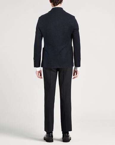 Man Blazer Midnight blue Size 38 Virgin Wool, Cotton