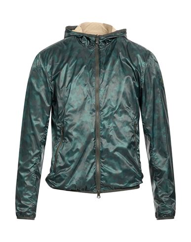 Man Jacket Dark green Size 42 Polyester