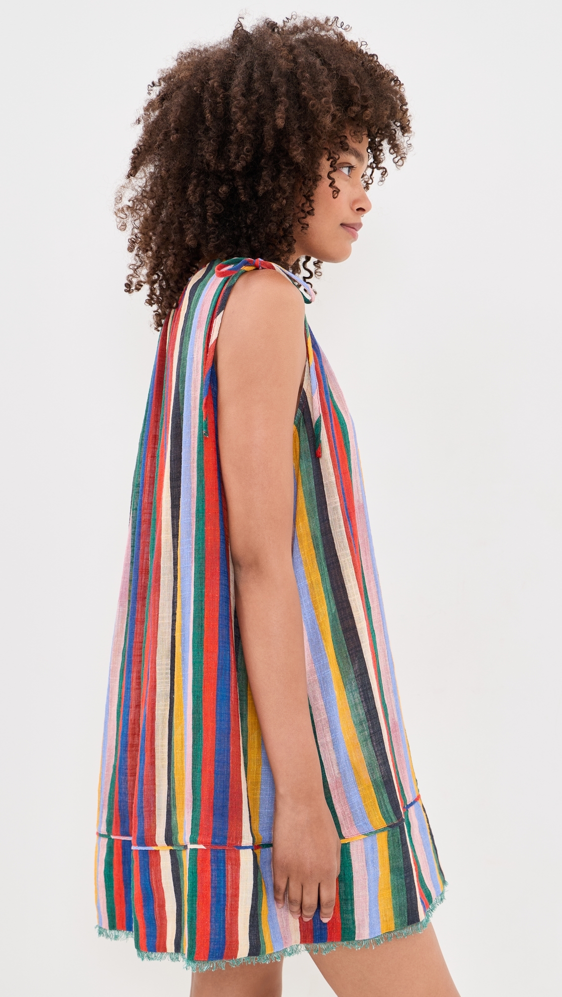 Elena Dress Artist Stripe